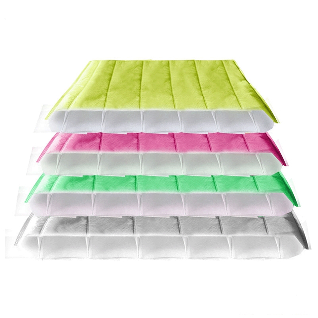 Material del filtro de aire del purificador de aire de fibra sintética industrial 