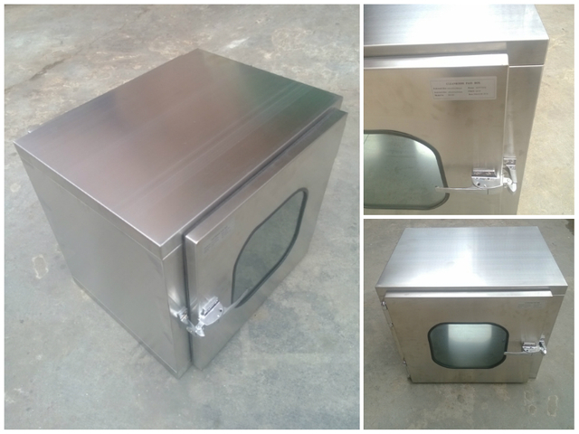 Caja de paso dinámica estática de sala limpia estándar CE