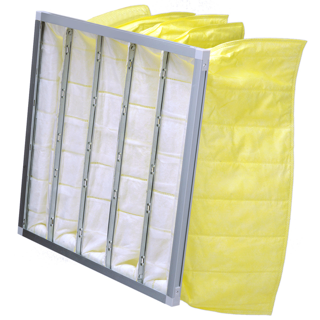 EN779 Filtros de bolsa HVAC industriales F6