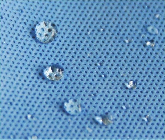 Tela no tejida 100% PP virgen únicamente Ss