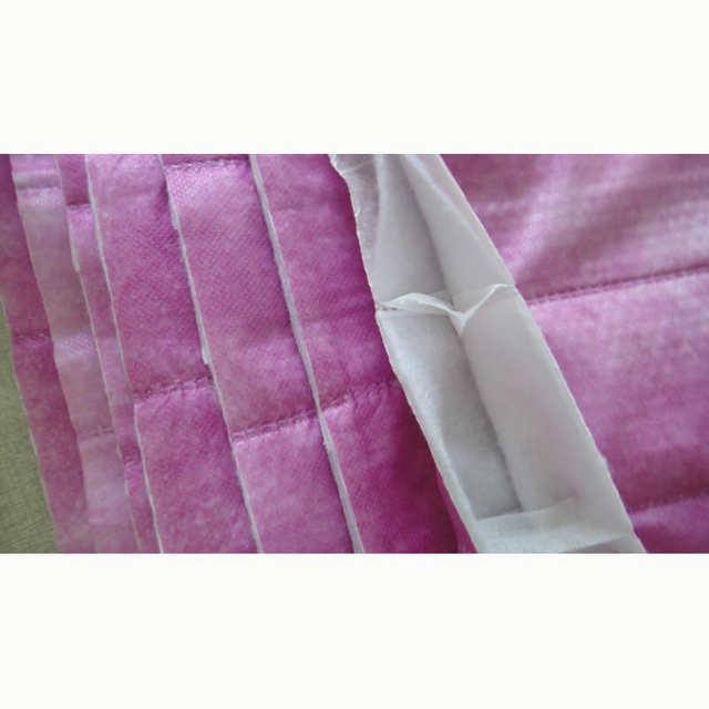 Rollo de medios de filtro de bolsillo sintético G4 F5 F6 F7 F8